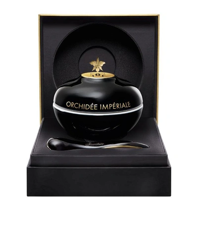 Shop Guerlain Orchidée Impériale Black The Cream (50ml) In White