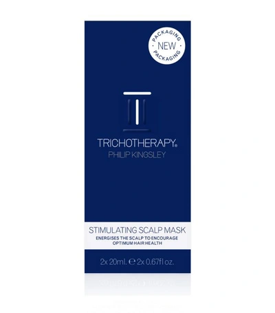 Shop Philip Kingsley Trichotherapy Stimulating Scalp Mask (2x 20ml) In White
