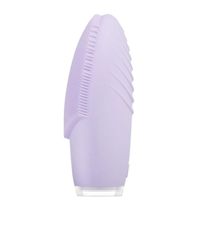 Shop Foreo Luna 3 Facial Cleansing Brush For Sensitive Skin In White