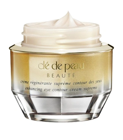 Shop Cle De Peau Clé De Peau Beauté Enhancing Eye Contour Cream Supreme (15ml) In White