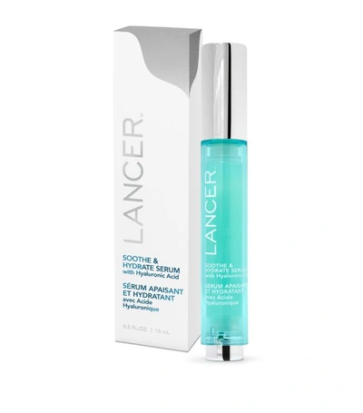 Shop Lancer Soothe And Hydrate Serum In White