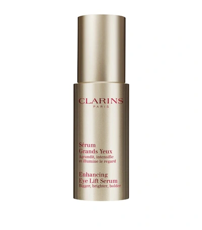 Shop Clarins Enhancing Eye Lift Serum (15ml) In White