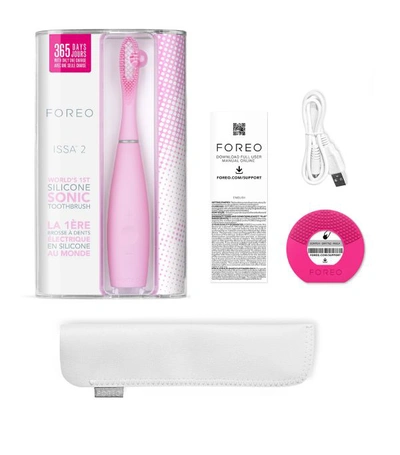 Shop Foreo Issa 2 Electric Sonic Toothbrush In White