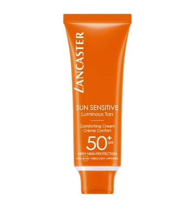 Shop Lancaster Sun Sensitive Comforting Cream Spf 50+ In White