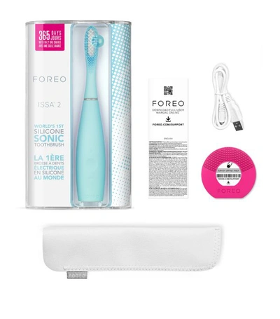 Shop Foreo Issa 2 Electric Sonic Toothbrush In White