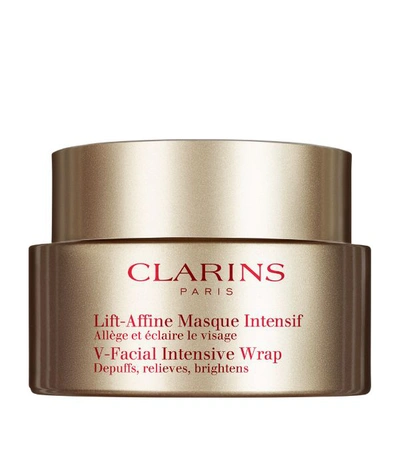 Shop Clarins V-facial Intensive Wrap (75ml) In White
