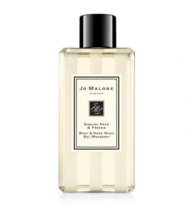 Shop Jo Malone London English Pear And Freesia Body And Hand Wash (100ml) In White