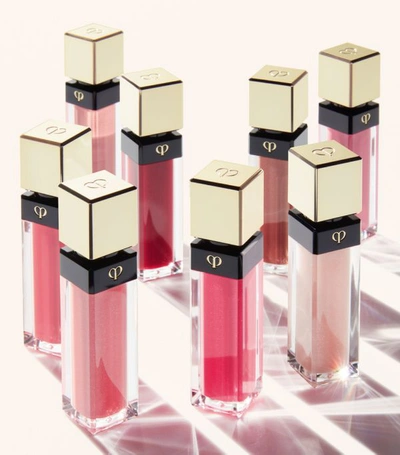 Shop Cle De Peau Clé De Peau Beauté Radiant Lip Gloss In Pink