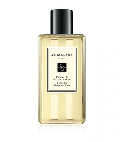 Shop Jo Malone London Peony And Blush Suede Bath Oil (250ml) In White