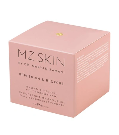 Shop Mz Skin Replenish And Restore Placenta And Stem Cell Night Mask In White