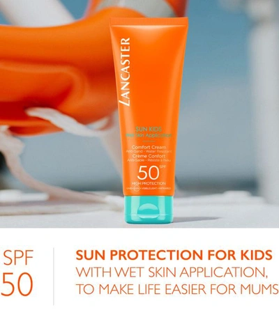 Shop Lancaster Sun Kids Comfort Cream Spf 50 In White