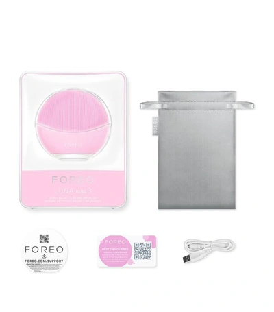 Shop Foreo Luna 3 Mini Facial Cleansing Brush In Pink