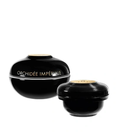 Shop Guerlain Orchidée Impériale Black The Cream Refill (50ml) In White