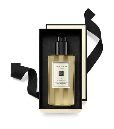 Shop Jo Malone London Lime Basil And Mandarin Hand And Body Wash (250ml) In White