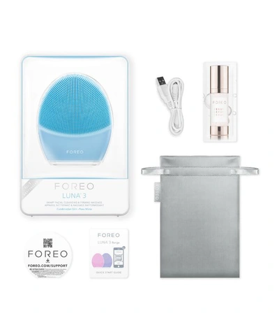 Shop Foreo Luna 3 Facial Cleansing Brush In Multi