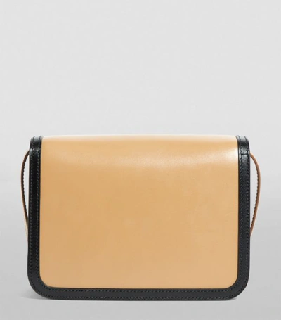 Shop Burberry Small Leather Tb Bag