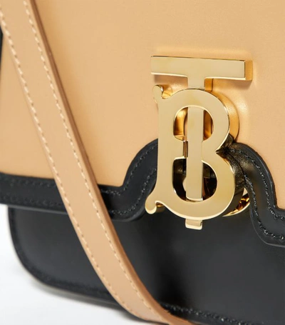 Shop Burberry Small Leather Tb Bag