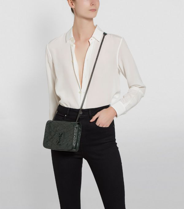 saint laurent niki wallet on chain