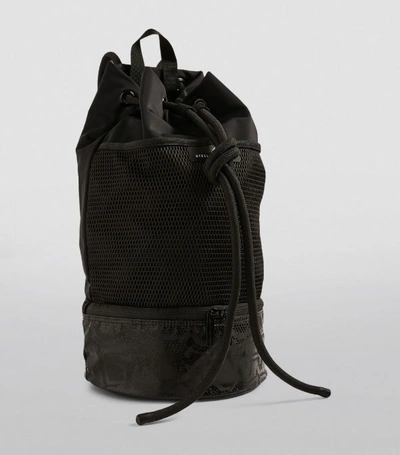 Shop Adidas By Stella Mccartney Stella Mccartney X Adidas Mesh Pocket Backpack