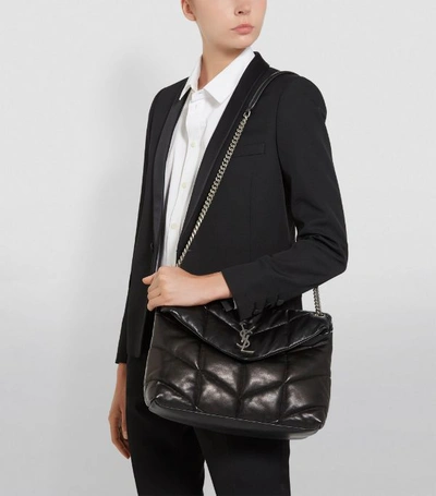 Loulou Puffer medium quilted leather shoulder bag