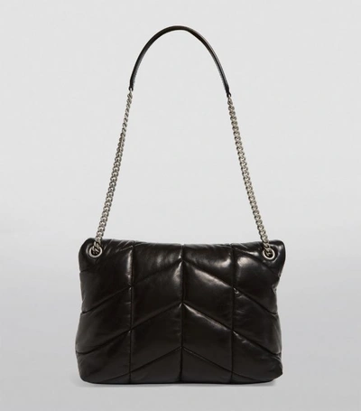 Shop Saint Laurent Medium Loulou Puffer Matelassé Shoulder Bag