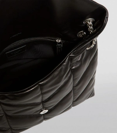 Shop Saint Laurent Medium Loulou Puffer Matelassé Shoulder Bag