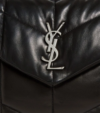 Shop Saint Laurent Medium Loulou Puffer Matelassé Shoulder Bag