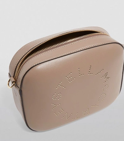 Shop Stella Mccartney Mini Logo Cross-body Bag