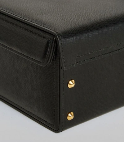 Shop Mark Cross Small Leather Grace Box Bag