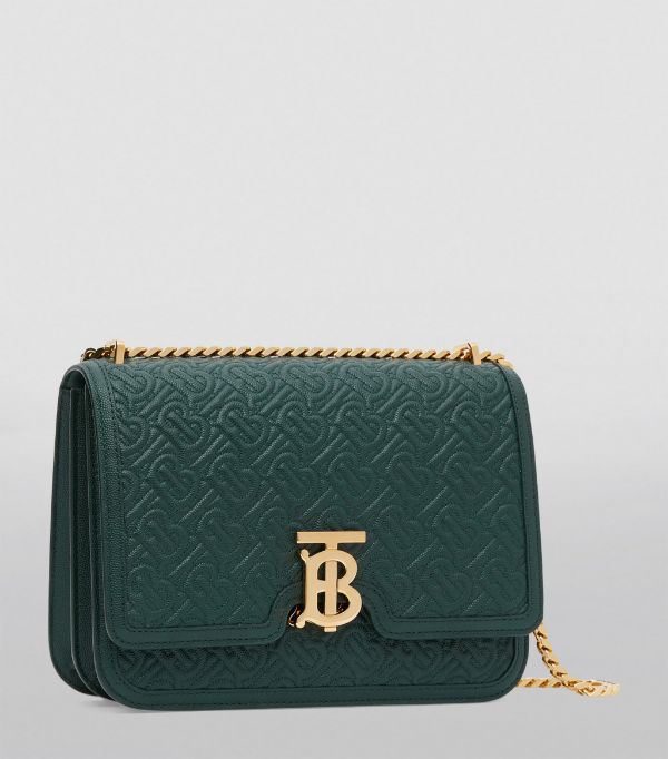 medium quilted monogram lambskin tb bag
