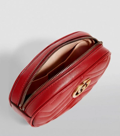 Shop Gucci Marmont 2 Matelassé Belt Bag
