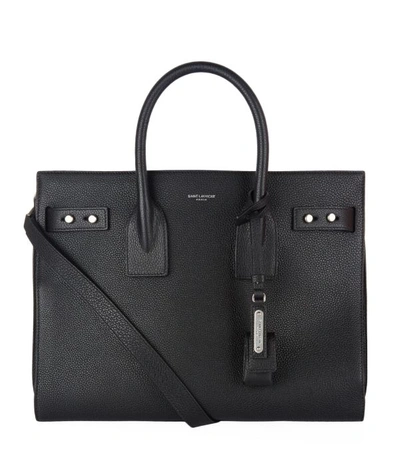 Shop Saint Laurent Small Sac De Jour Supple Grainy Leather Tote Bag