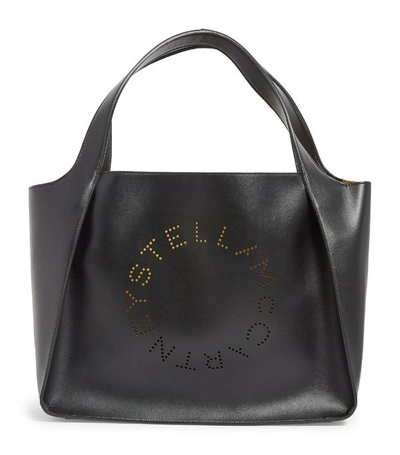 Shop Stella Mccartney Large Stella Logo Tote Bag