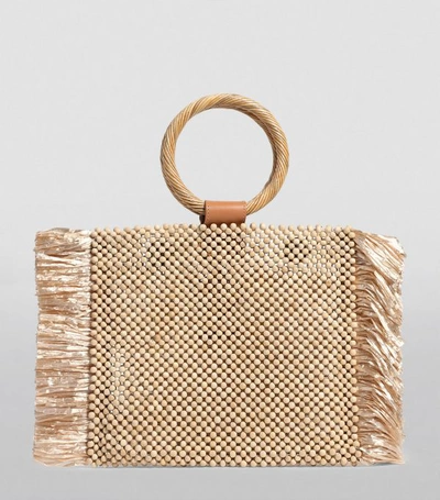 Shop Aranaz Fin Bead Handbag