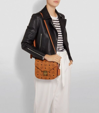 Shop Mcm Small Patricia Shoulder Bag