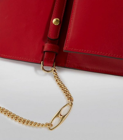 Shop Gucci Small Leather Zumi Shoulder Bag