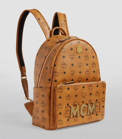 Shop Mcm Small Medium Trilogie Backpack