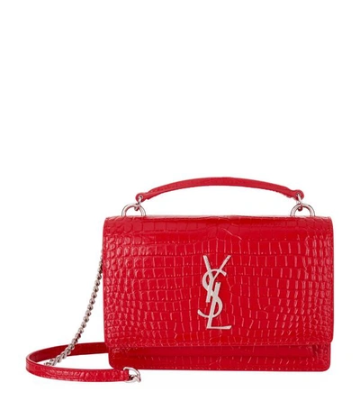 Shop Saint Laurent Small Sunset Shoulder Bag