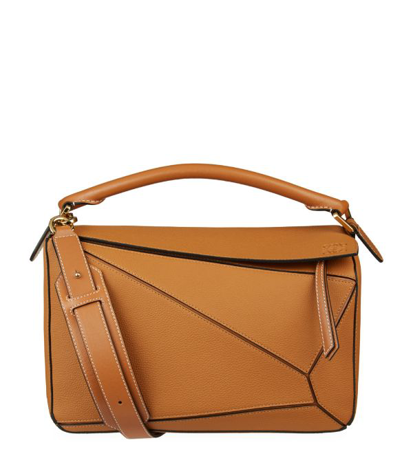puzzle small bag tan