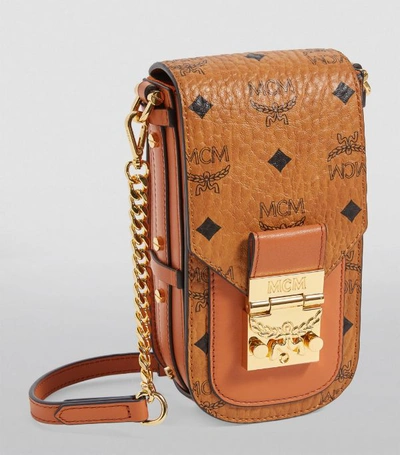 Shop Mcm Mini Patricia Visetos Cross-body Bag