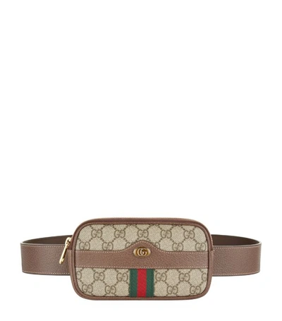 Shop Gucci Ophidia Suede Belt Bag