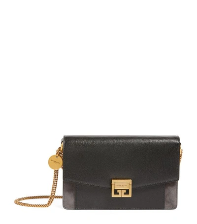 Shop Givenchy Mini Leather Gv3 Crossbody Bag