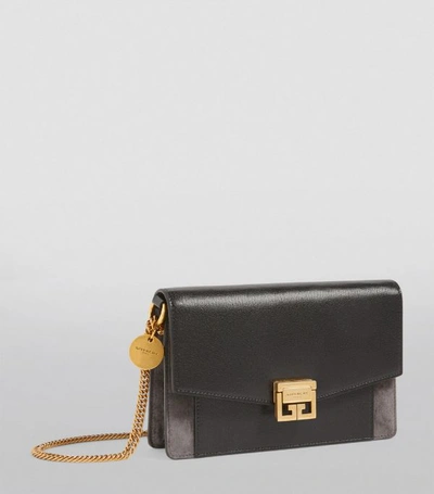 Shop Givenchy Mini Leather Gv3 Crossbody Bag