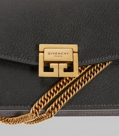 Shop Givenchy Mini Leather Gv3 Crossbody Bag