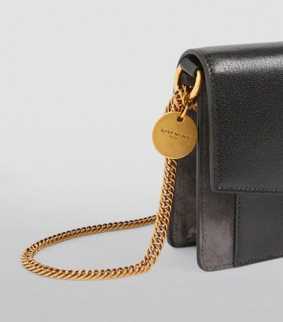 Shop Givenchy Mini Leather Gv3 Crossbody Bag