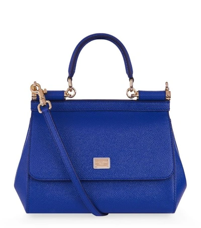 Shop Dolce & Gabbana Mini Sicily Top-handle Bag