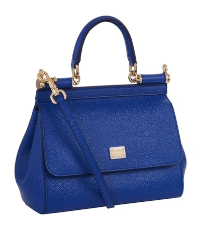 Shop Dolce & Gabbana Mini Sicily Top-handle Bag