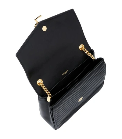 Shop Saint Laurent Sulpice Matelassé Monogram Shoulder Bag