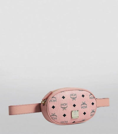 Shop Mcm Essential Visetos Belt Bag