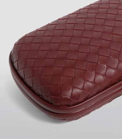 Shop Bottega Veneta Leather Knot Clutch Bag